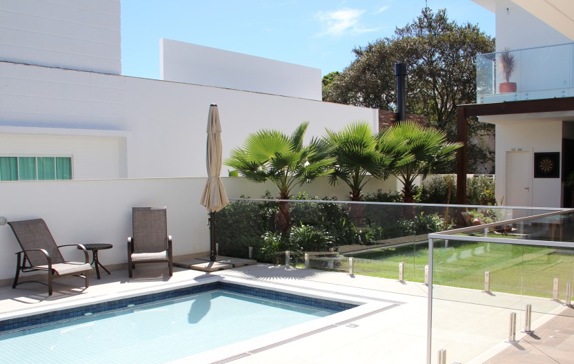 Projeto paisagístico de jardim residencial