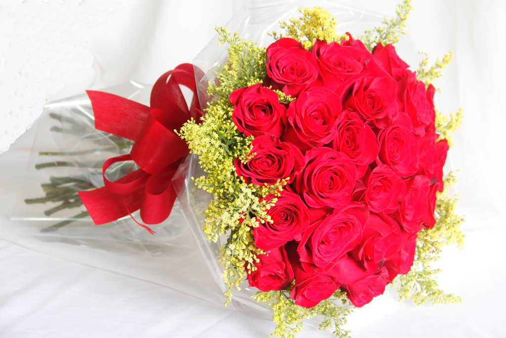 Bouquet de rosas vermelhas