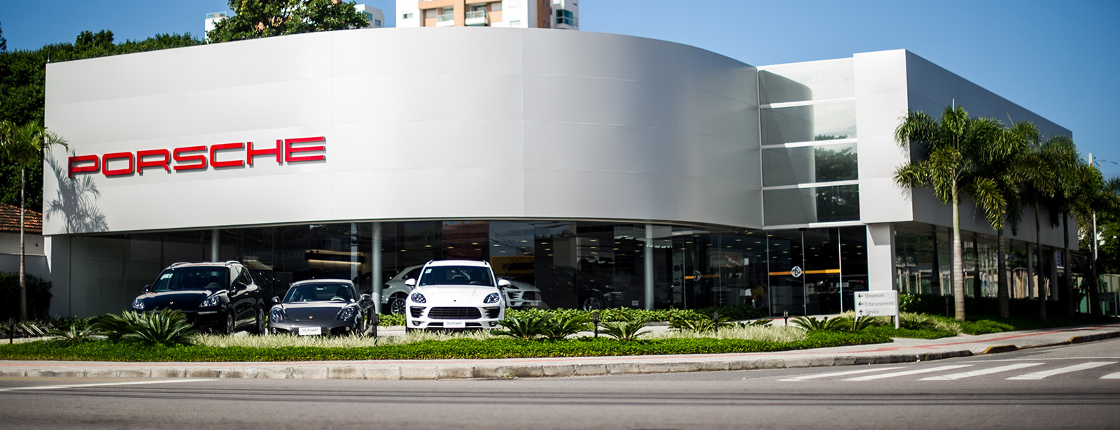 Jardim da Stuttgart Porsche Florianópolis